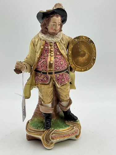 Lot 166 - A Derby figure of Falstaff