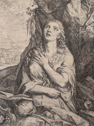 Lot 2 - Cornelius Cort (Dutch, 1533-1578) After Titian (act. 1506-1576)