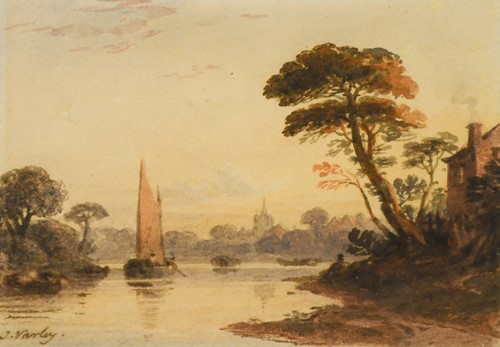 Lot 153 - John Varley OWS (British, 1778-1842)