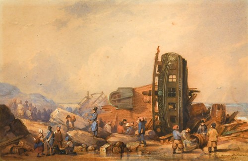 Lot 99 - Auguste Delacroix (French, 1809-1868)