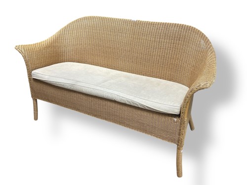 Lot 708 - Eastward Conservatory Lloyd Loom two seat...