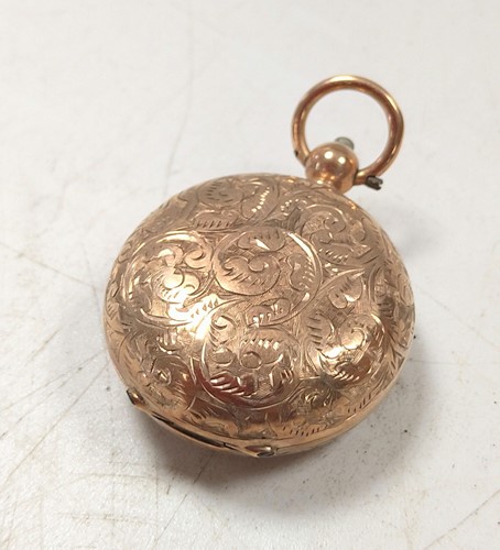 Lot 315 - A 9ct gold sovereign case