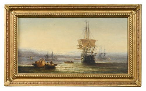 Lot 113 - William Calcott Knell (British, 1830-1880)