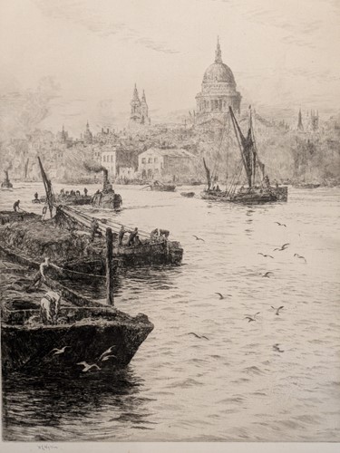 Lot 361 - William Lionel Wyllie RA (British, 1851-1931)
