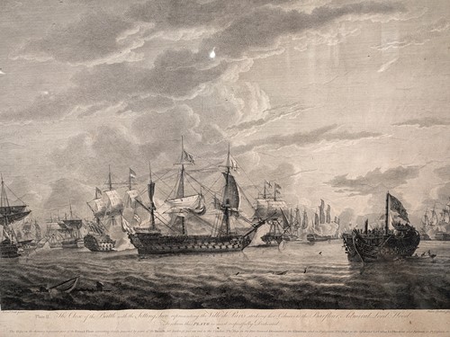 Lot 31 - Francis Chesham after Robert Dodd (British, 1748-1815)