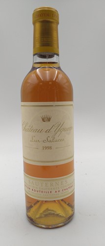 Lot 702 - Chateau D'Yquem Sauternes 1998 375ml