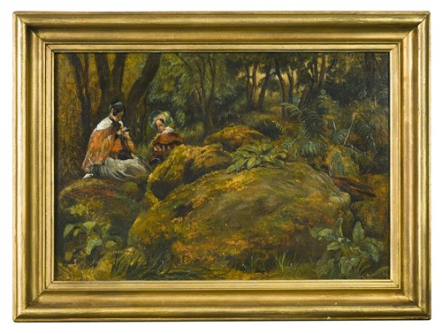 Lot 166 - Attributed to William Trost Richards (American, 1833-1905)