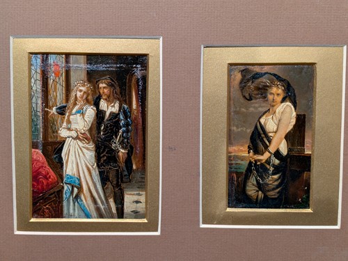 Lot 433 - After Hugues Merle (French, 1822-1881)