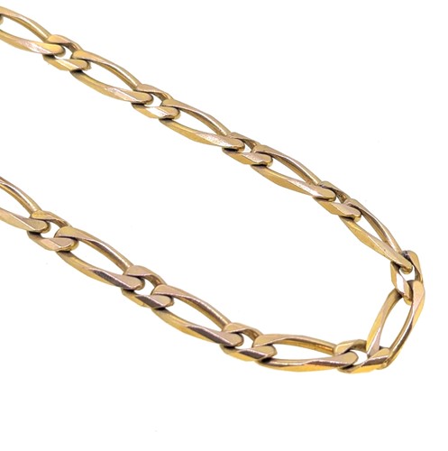 Lot 83 - A figaro style chain