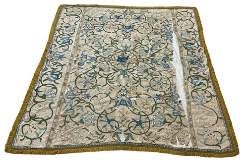 Lot 154 - An Arts & Crafts bedspread or wall hanging, late 19th century