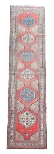 Lot 505 - A Sarab runner rug, circa 1920