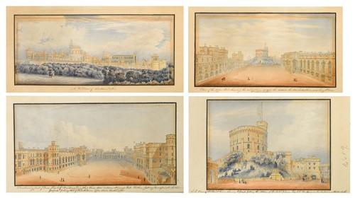 Lot 151 - Studio of Sir Jeffry Wyatville RA (British, 1766-1840)