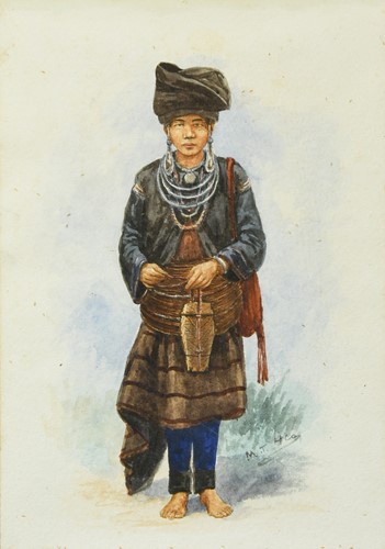 Lot 87 - Mg Tun Hla (Burmese, 1874-1946)