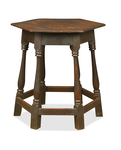 Lot 345 - An Arts & Crafts oak occasional table