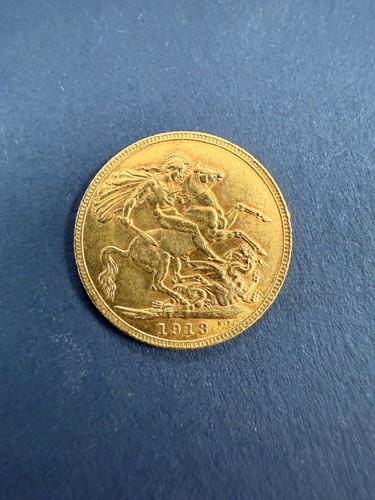 Lot 147 - A 'King's Head' sovereign