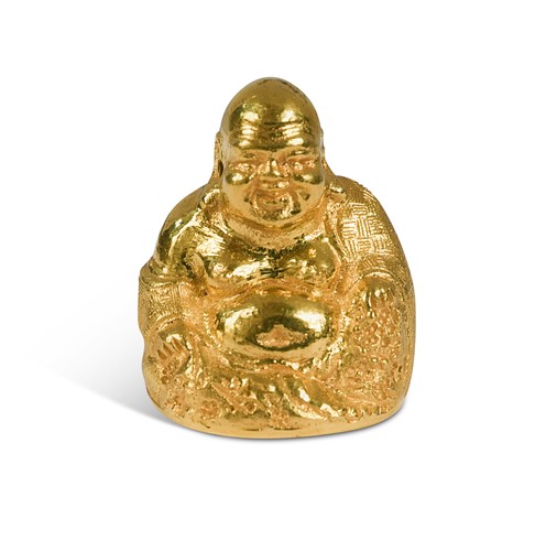 Lot A Chinese gold Budai, 20th century