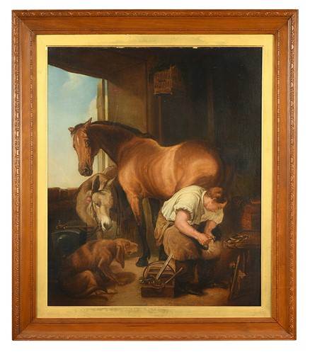 Lot 253 - Attributed to George Armfield (British, 1810-1893) after Sir Edwin Landseer RA
