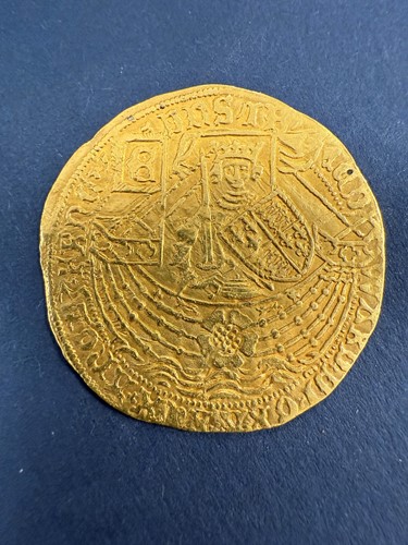Lot 134 - An Edward IV gold Ryal (rose noble)
