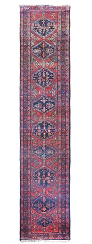Lot 375 - A long Hamadan runner, circa 1930