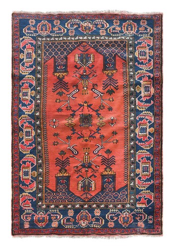 Lot 442 - A Karabagh rug, mid-20th century