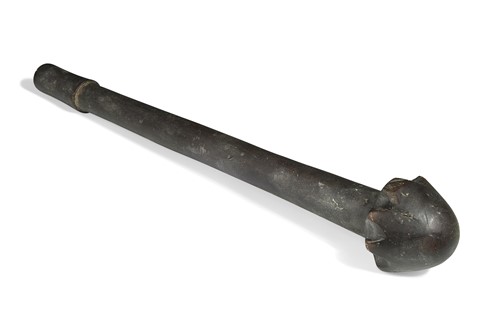 Lot 493 - A South Sea Islands ironwood hand club, perhaps Fiji or Tonga, 19th century or earlier