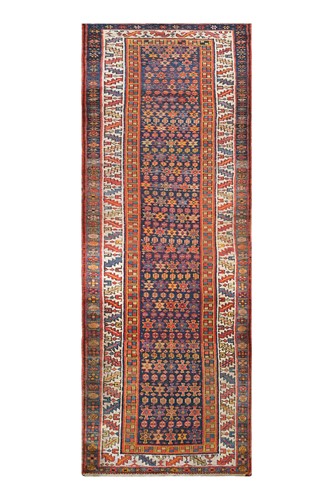 Lot 431 - A Kurdish runner rug, circa 1930