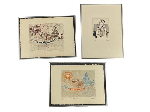 Lot 381 - Andre Colpin (193x), a group of three etchings