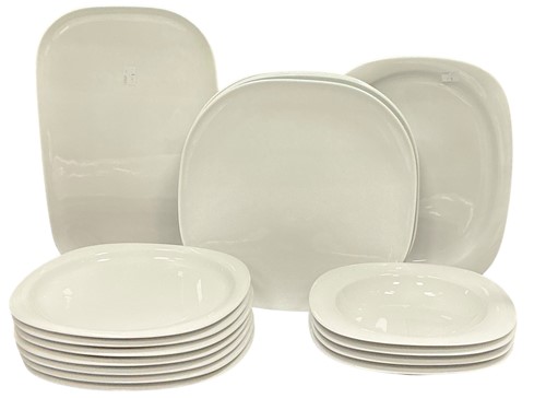 Lot 77 - A Rosenthal dinner service to include four...