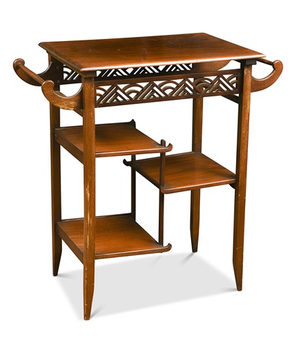 Lot 335 - Attributed to Heal's, an Anglo Japanese occasional table