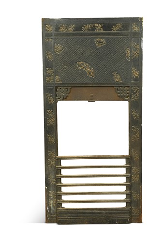 Lot 328 - Attributed to Thomas Jeckyll (1827-1881) for Barnard, Bishop and Barnard, a cast iron fire surround