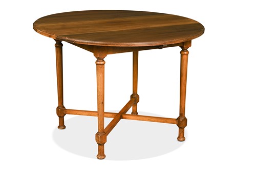 Lot 379 - A Heal's walnut Cottage dining or centre table, circa 1920