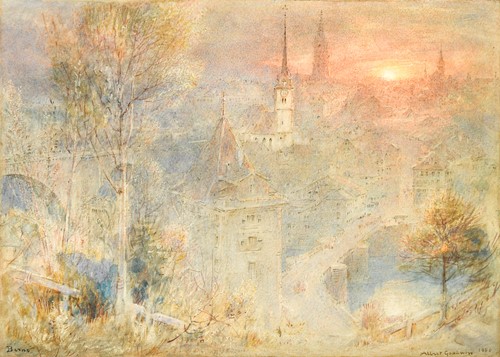 Lot 101 - Albert Goodwin RWS (British, 1845-1932)