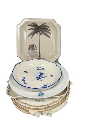 Lot 27 - 19th century Continental ceramics to include a...