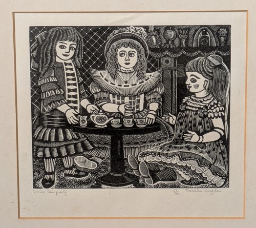 Lot 405 - A Collection Of Three Woodblocks & Etchings