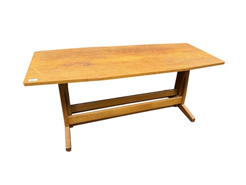 Lot 464 - A 20th century teak rise and fall by Gibbs 50...