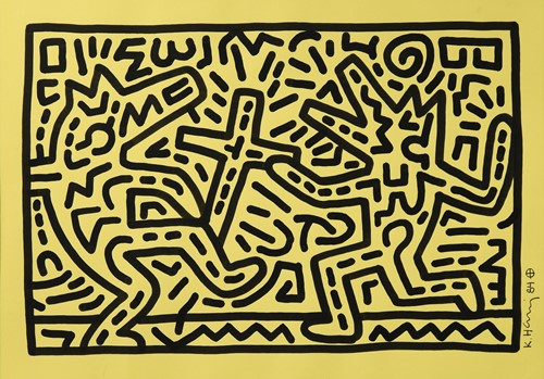 Lot Keith Haring (1958-1990)