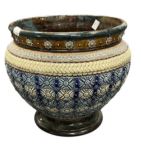 Lot 64 - A fine late 19th century Royal Doulton Lambeth...