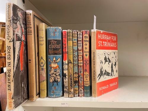 Lot 448 - SEARLE (Ronald), Geoffrey WILLIAMS et al. Ten 1st editions in dust jackets