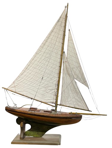 Lot 148 - A 20th century scratch built model of a...