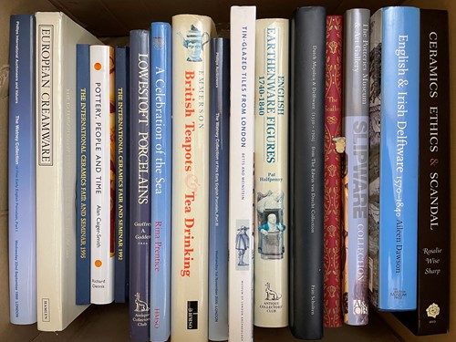 Lot 383 - Ceramics references from the library of Graham Slater.