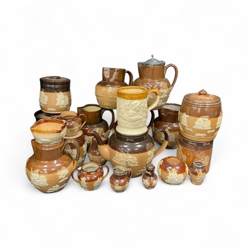 Lot 63 - A varied collection of Doulton stoneware,...