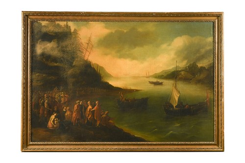 Lot Circle of Adrien Manglard (French, 1695-1760)