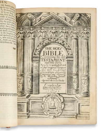 Lot 81 - Bible and Prayer Book.