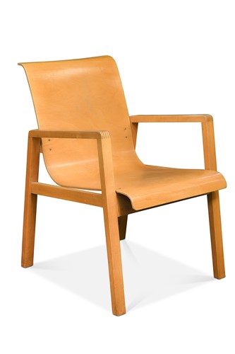 Lot 410 - Alvar Aalto for Finmar, a model 51 / 403 'Hallway' armchair