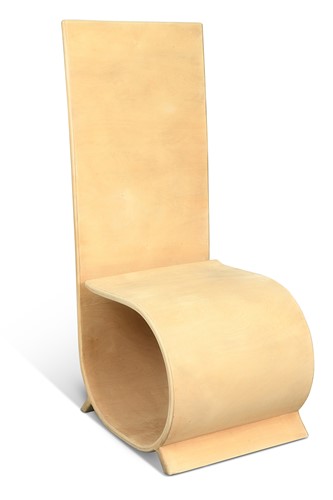 Lot 438 - Harry Villiers for Villiers Brothers, a birch laminate bent plywood chair, contemporary