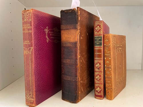 Lot 337 - Literature, bindings.