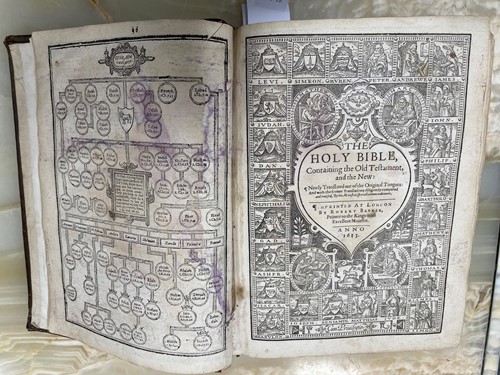 Lot 78 - BIBLE. BARKER (Robert)