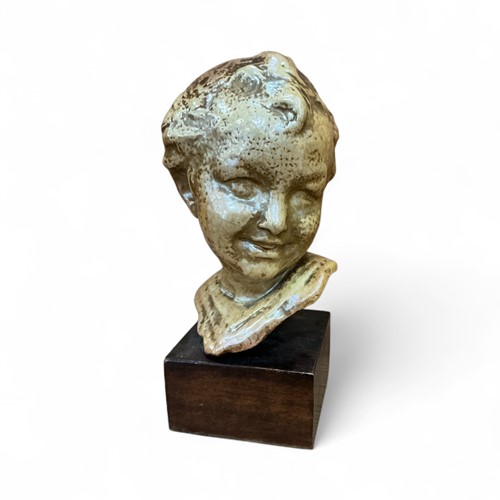 Lot 26 - Pietro Melandri (1885 - 1976) head of a boy,...