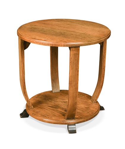 Lot 386 - An Art Deco pale oak occasional table, circa 1930