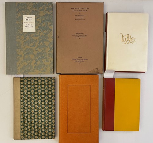 Lot 376 - Private Press, 6 vols., numbered or limited editions.